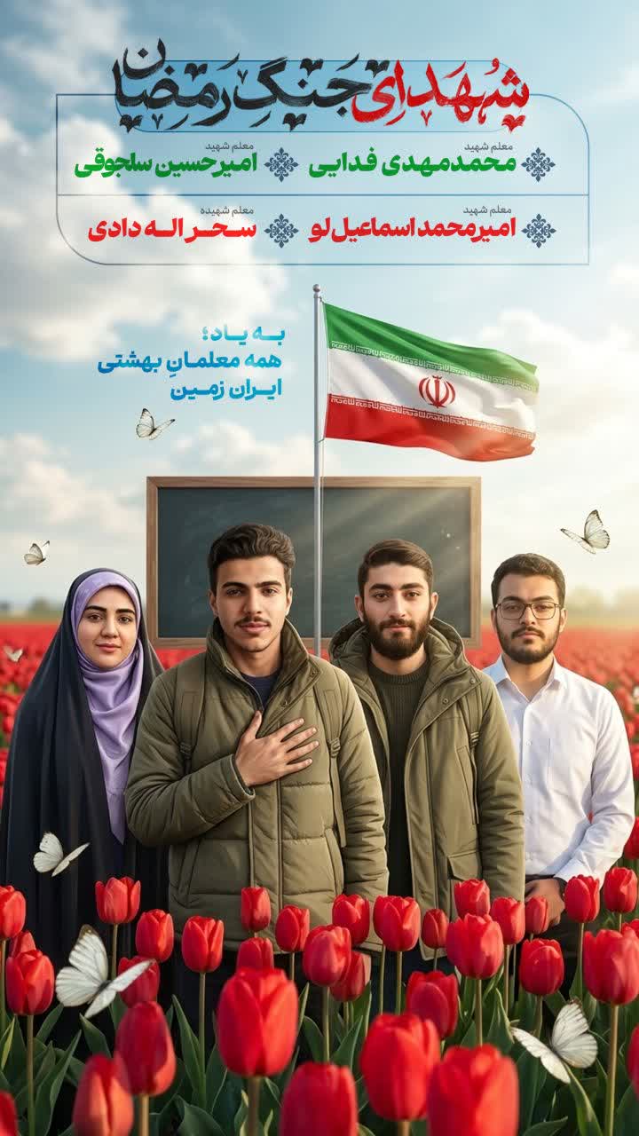 معلمان بهشتی ایران زمین